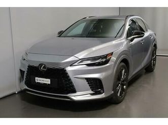 lexus rx 350h f-line: réserver un essai sur route !