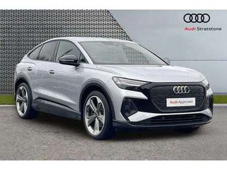 audi q4 e-tron sportback 220kw 50 quattro 82.77kwh vorsprung 5dr auto