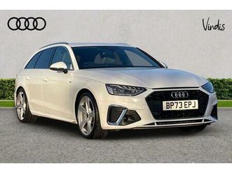 audi a4 avant 40 tfsi 204 s line 5dr s tronic