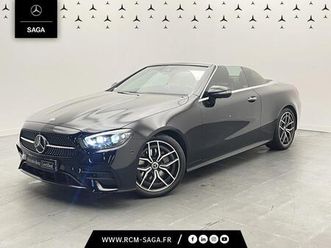 classe e cabriolet classe e 220 d amg line cabriolet