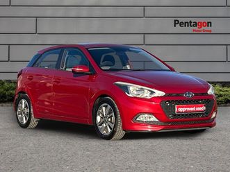 used hyundai i20 2015 1.2 blue drive se hatchback 5dr petrol manual euro 6 (s/s) (84 ps)