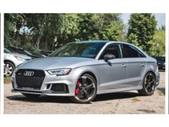 audi rs3 sedan * * изрядна история * * авто кредит * * ≫ 2019 • 57 999 лв. • id