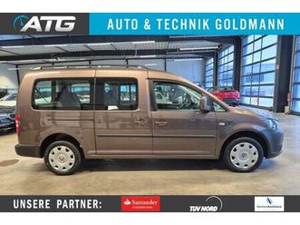 volkswagen caddy maxi 1.6 tdi navi sitzhz tempom ahk 7sitze
