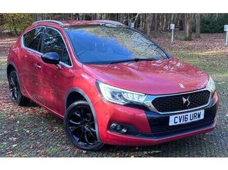2016 ds automobiles ds 4 crossback 1.6 bluehdi crossback euro 6 (start/stop) 5dr hatchback diesel manual