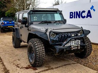 2007 jeep wrangler 2.8 crd sahara unlimited auto 4wd euro 4 4dr convertible diesel automatic