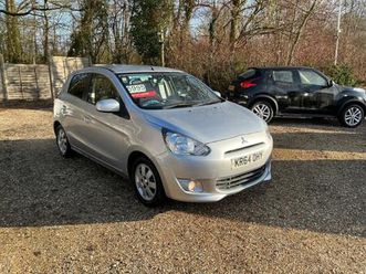 2014 mitsubishi mirage 1.2 3 5dr cvt hatchback petrol automatic
