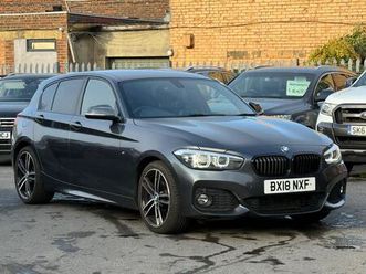 2018 bmw 1 series 1.5 118i m sport shadow edition 5d