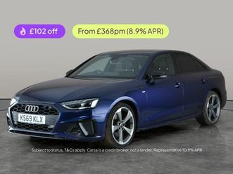 audi a4 2.0 tdi 35 black edition saloon 4dr diesel s tronic euro 6 (start/stop) (163 ps)