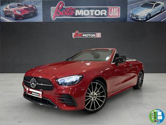 e 450 cabrio 4matic 270 kw (367 cv)