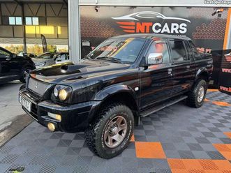 mitsubishi l200 2.5 td strakar sport 4x4 full box caixa curta maio/04