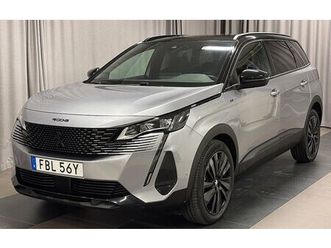 peugeot 5008 gt puretech aut 7-sits black pack