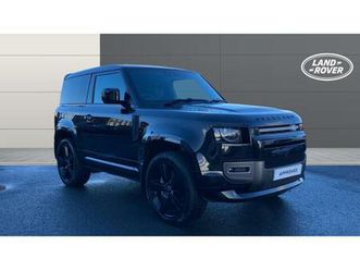 land rover defender 90 diesel 3.0 d300 hard top x-dynamic hse auto