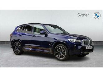 bmw x3 xdrive30 m sport 2.0 5dr
