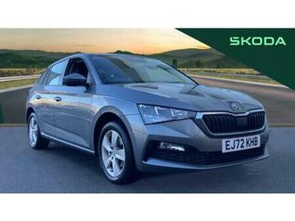 2022 skoda scala 1.0 tsi 110 se 5dr petrol hatchback hatchback petrol manual