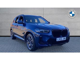 bmw x3 xdrive20d m sport 2.0 5dr