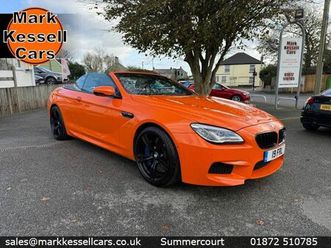 bmw m6 gran coupé 4.4 v8 convertible 2dr petrol dct euro 6 (start/stop) (560 ps)