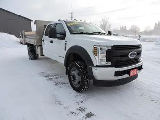 2019 ford super duty f-550 drw xl 6.7l diesel 4x4 new brakes onl