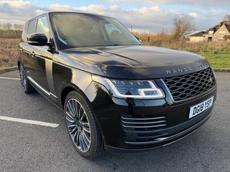 2018 land rover range rover 5.0v8 supercharged autobiography (525ps) awd (lwb)(start/stop)