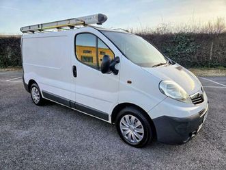 2006 vauxhall vivaro 1.9cdti (100ps) van 2.7t panel van diesel manual