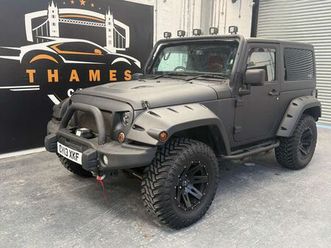 2013 jeep wrangler 2.8crd sahara 3d auto
