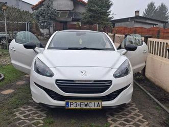 peugeot rcz 2.0 hdi 163km biala perla gt line poznań antoninek-zieliniec-kobylepole • olx.pl
