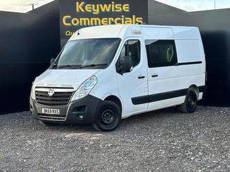 2019 vauxhall movano 2.3 cdti 3500 fwd l2 h2 euro 6 5dr panel van diesel manual