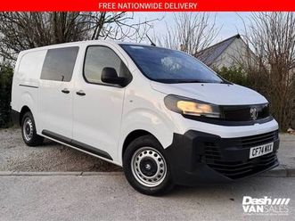 2024 vauxhall vivaro 2.0 turbo d 145 prime h1 double cab panel van diesel manual