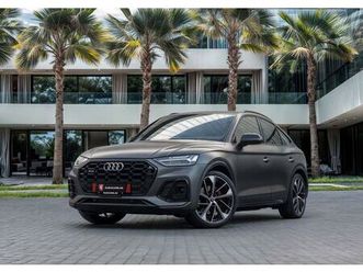 audi sq5 sq5 sportback | 4,896 p.m | 0% downpayment | audi sq5 sportback agency warranty!