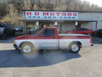 1993 chevrolet s10 pickup 2wd regular cab