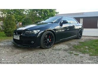 bmw e93 cabrio 320d 177km 2009 zarejestrowany anglik piotrków trybunalski • olx.pl