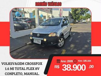 volkswagen fox 1.6 vht total flex crossfox