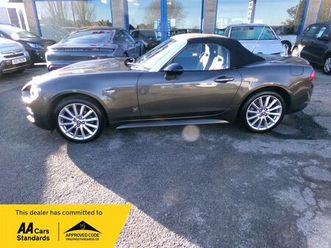 2018 fiat 124 1.4 multiair 124 spider lusso