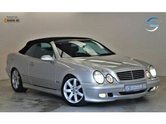mercedes-benz clk cabrio 320 218ps final edition avantgarde