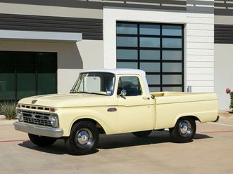1966 ford f-100 body-off restoration matching numbers