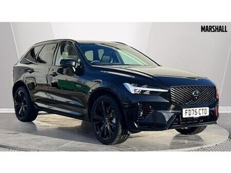 2025 - volvo xc60 estate 2.0 t6 [350] phev plus pro black ed 5dr awd gtron