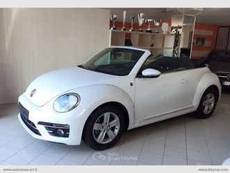 maggiolino cabrio 1.2 tsi design bmt pari al nuovo
