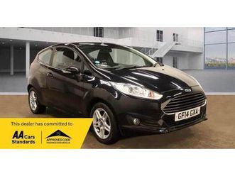 2014 ford fiesta 1.25 82 zetec 3dr hatchback petrol manual