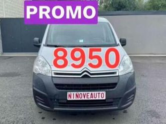 ② citroën berlingo 1.6d hdi* lichte vracht airco €7397+21%t — camionnettes & utilitaires — 2ememain