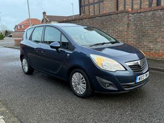 vauxhall, meriva, mpv, 2013, manual, 1398 (cc), 5 doors