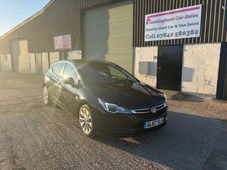 2017 vauxhall astra 1.4t 16v 150 se 5dr hatchback petrol manual