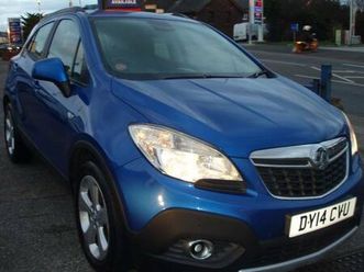 2014 14 vauxhall mokka 1.6 exclusiv suv 5dr petrol manual 2wd euro 5 (s/s) (115