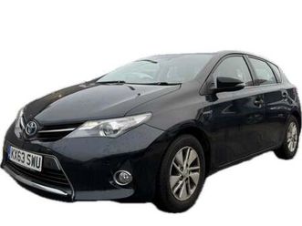 2013 toyota auris 1.8 vvti hybrid icon 5dr cvt auto hatchback petrol/electric automatic