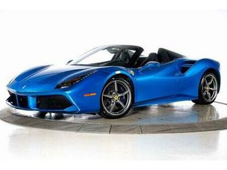 certified 2017 ferrari 488 spider