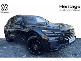 volkswagen touareg - 3.0 v6 tdi 4motion black edition 5dr tip auto