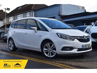 vauxhall zafira tourer 1.4i turbo sri nav mpv 5dr petrol manual euro 6 (140 ps) 7 seats full black leather trim mpv 2018, 90700 miles, £5500 - 33059256 - exchan