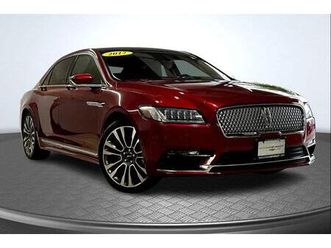 used 2017 lincoln continental reserve