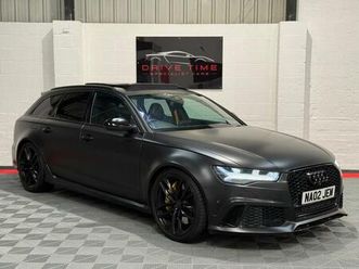 4.0 tfsi v8 tiptronic quattro euro 6 (start/stop) 5dr