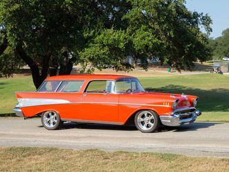 1957 chevrolet nomad blueprint 383 v8, restored, turn-key