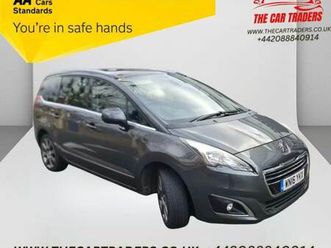 2016 peugeot 5008 1.6 bluehdi allure mpv 5dr diesel eat euro 6 (start/stop) (120 ps) mpv diesel automatic