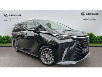 lexus lm 350h 2.5 takumi 5dr e-cvt [4 seat] estate 2025, 500 miles, £85990 - 33058006 - exchangeandmart.co.uk
